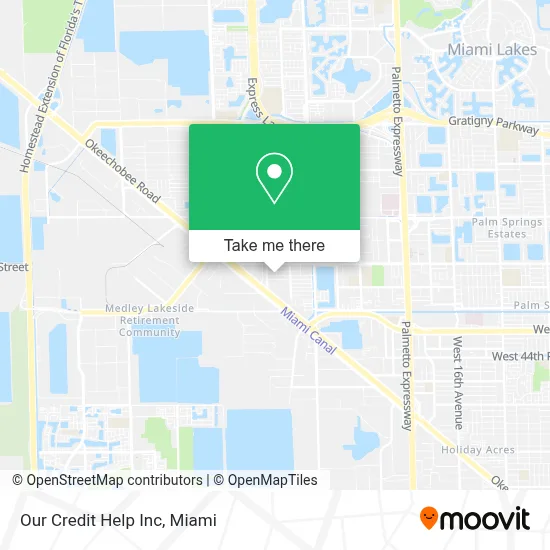 Our Credit Help Inc map