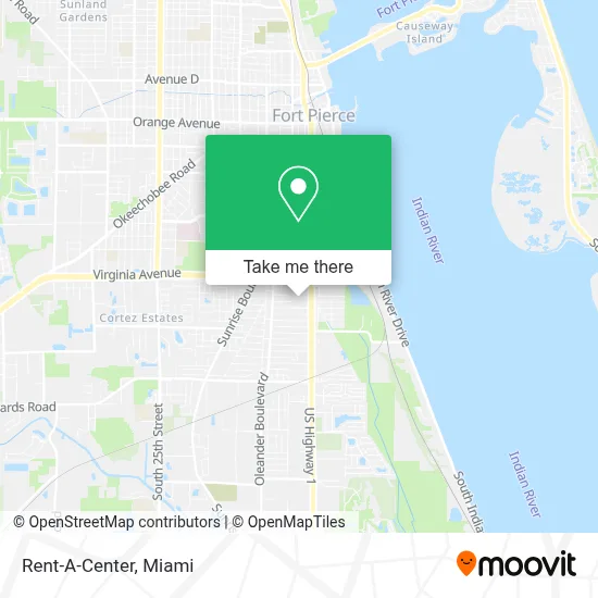 Rent-A-Center map