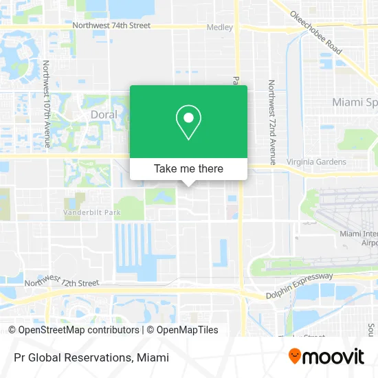 Pr Global Reservations map