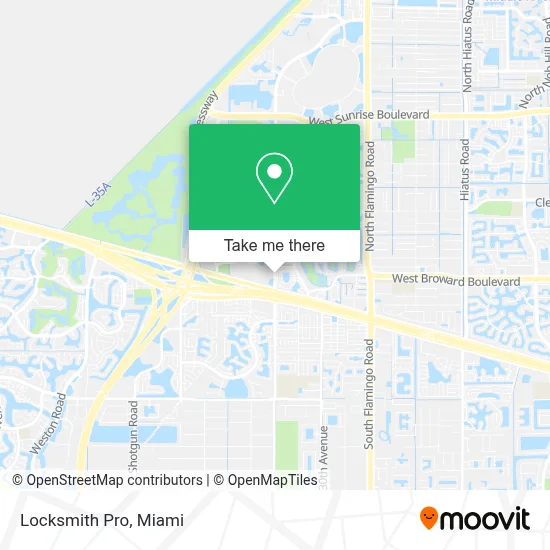 Locksmith Pro map
