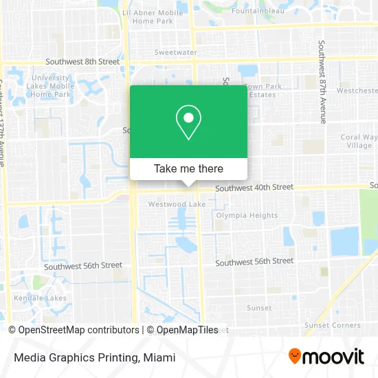Media Graphics Printing map
