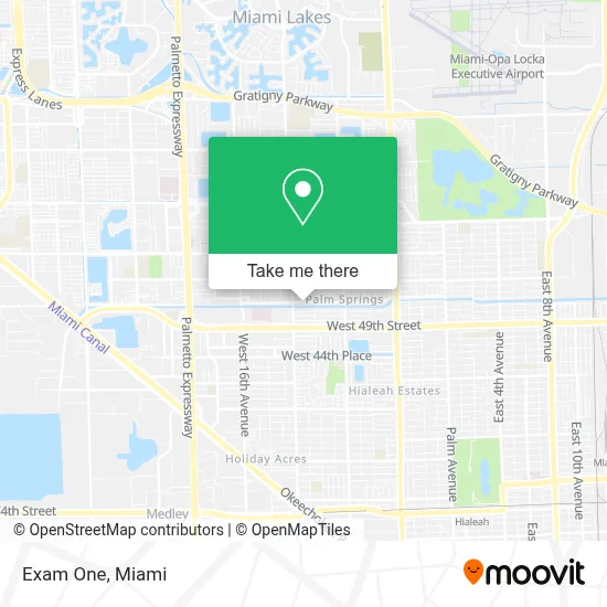 Exam One map