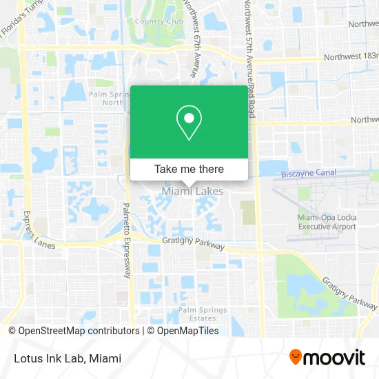 Lotus Ink Lab map