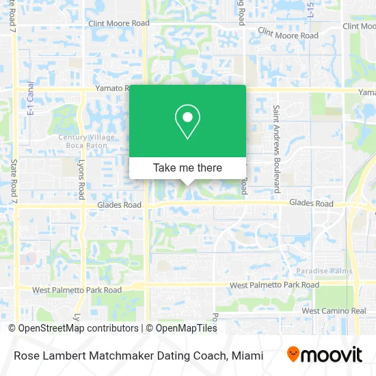 Rose Lambert Matchmaker Dating Coach map