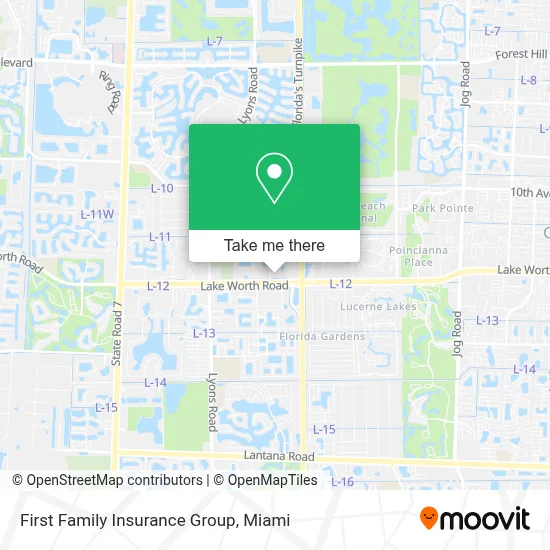 First Family Insurance Group map