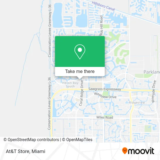 At&T Store map