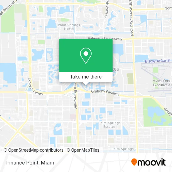 Finance Point map