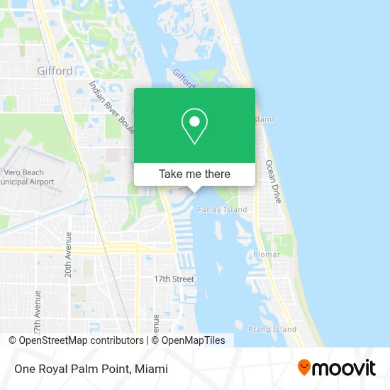 One Royal Palm Point map