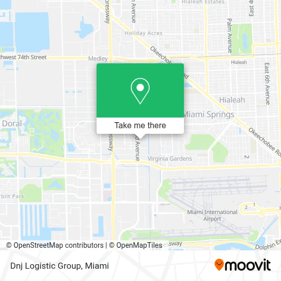 Dnj Logistic Group map