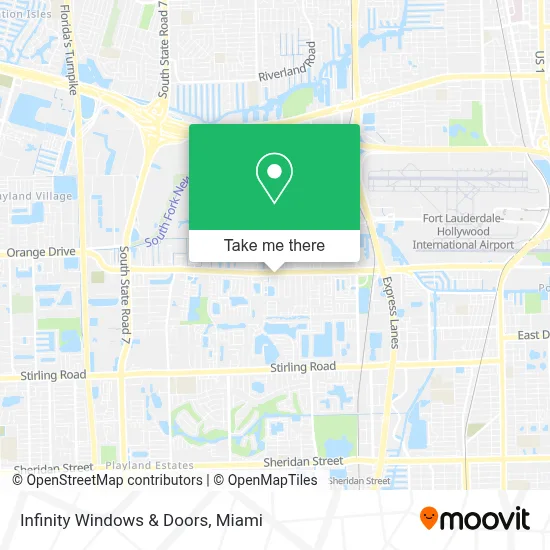 Infinity Windows & Doors map