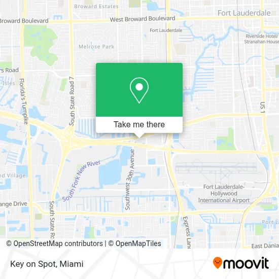Key on Spot map