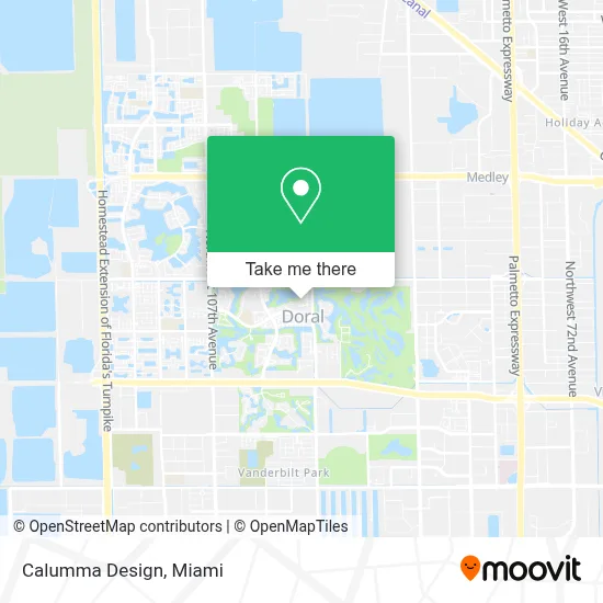 Calumma Design map