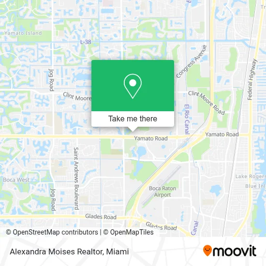Alexandra Moises Realtor map
