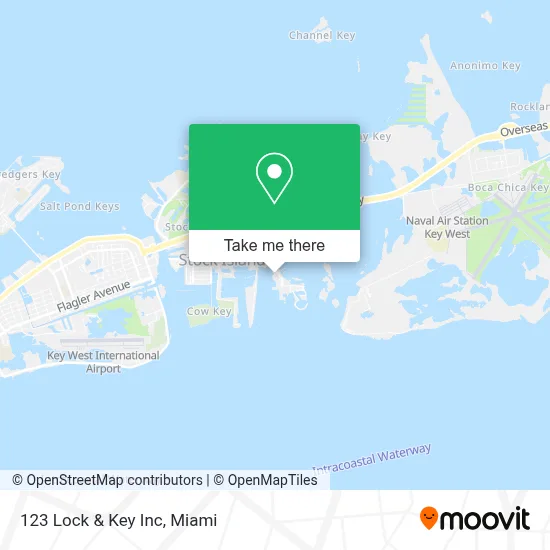 123 Lock & Key Inc map