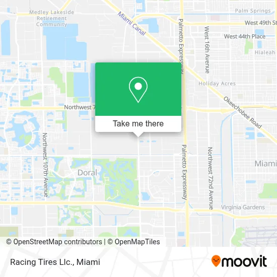 Racing Tires Llc. map