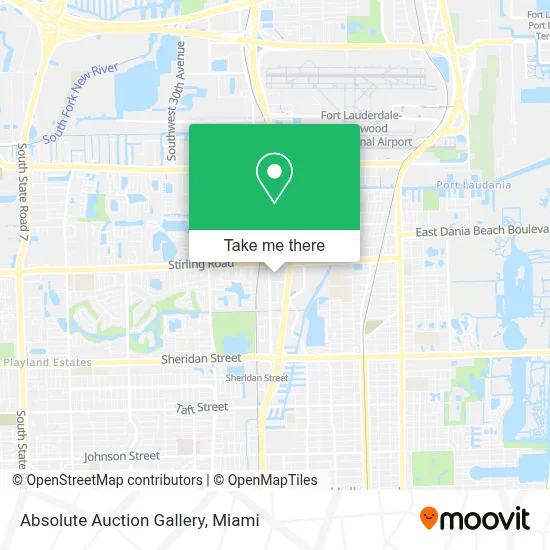 Absolute Auction Gallery map