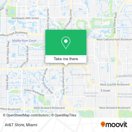 At&T Store map