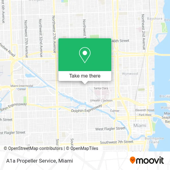 A1a Propeller Service map