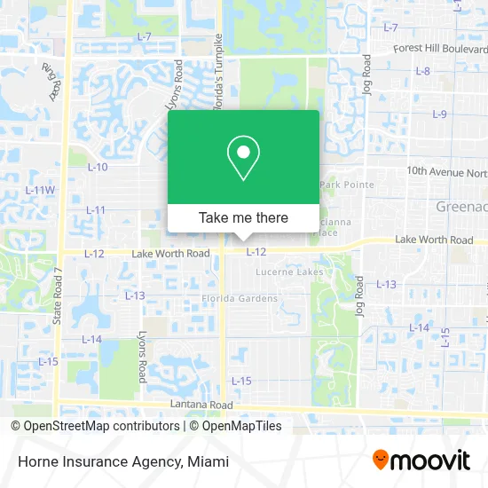Horne Insurance Agency map