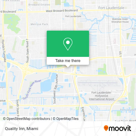 Quality Inn map