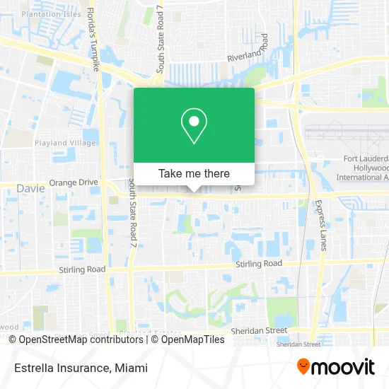 Estrella Insurance map