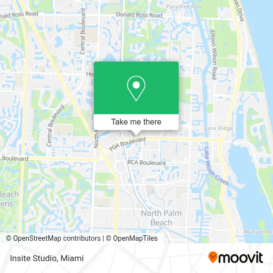 Insite Studio map