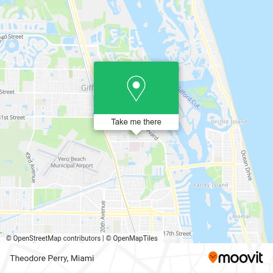 Theodore Perry map
