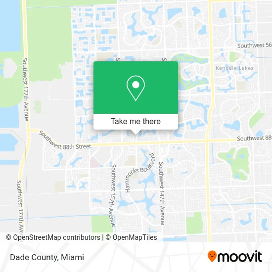Dade County map