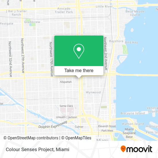 Colour Senses Project map