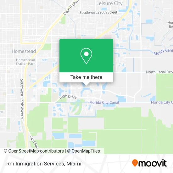 Rm Inmigration Services map