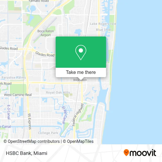 Hsbc Bank map