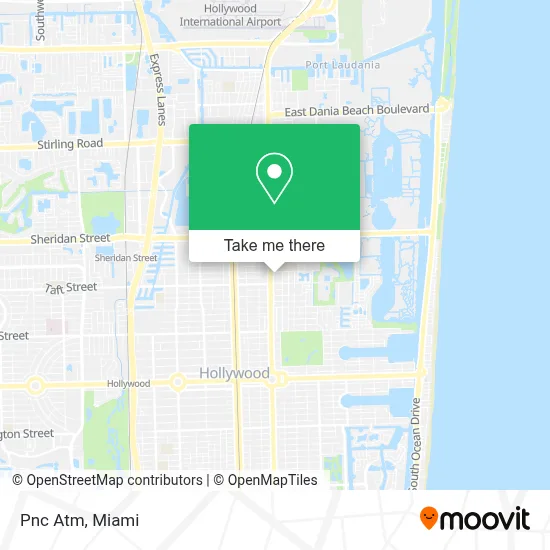 Pnc Atm map