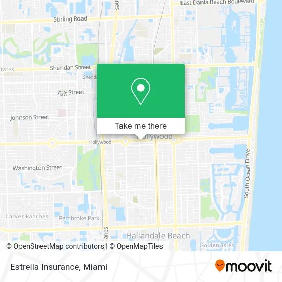 Estrella Insurance map