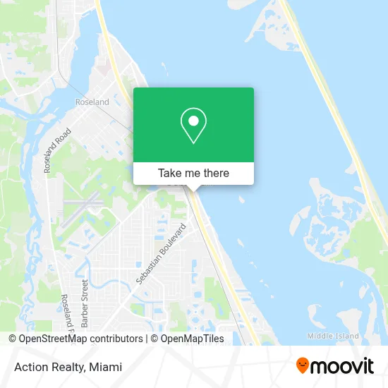 Action Realty map