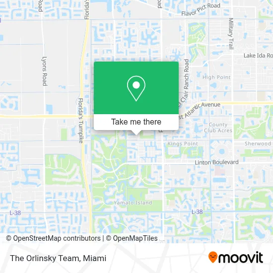The Orlinsky Team map