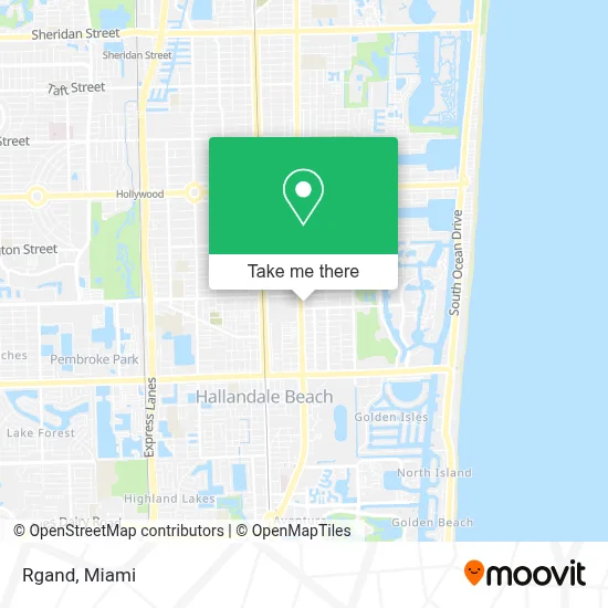 Rgand map