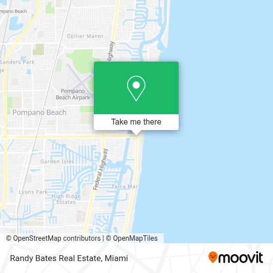 Randy Bates Real Estate map