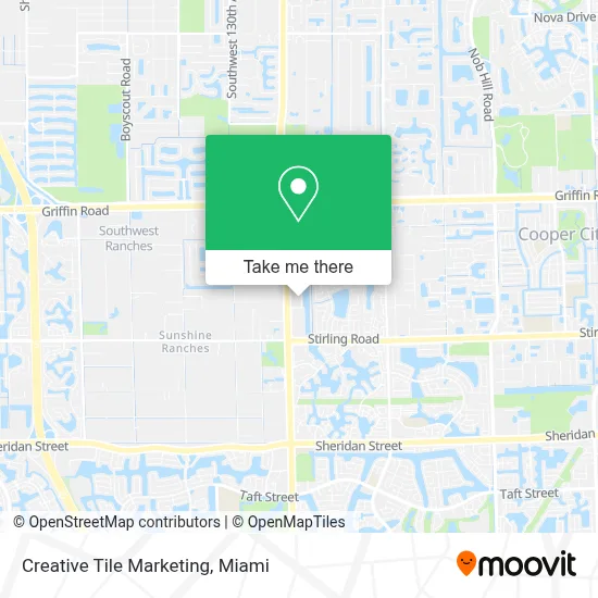 Creative Tile Marketing map