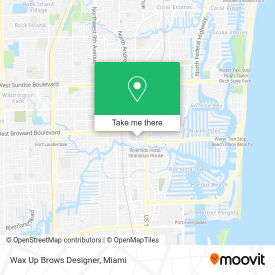 Wax Up Brows Designer map
