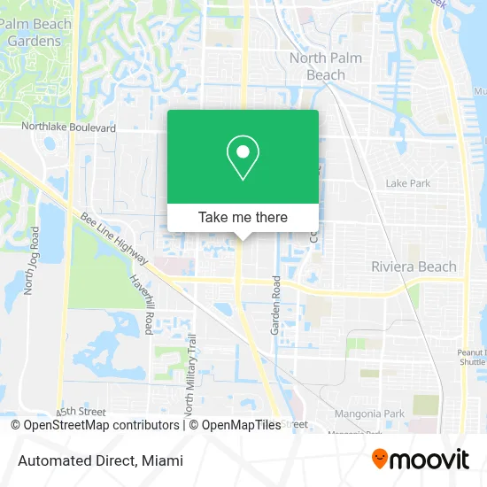 Automated Direct map