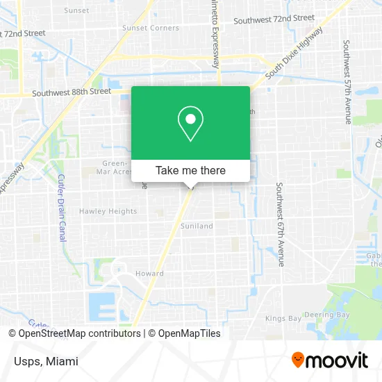 Usps map