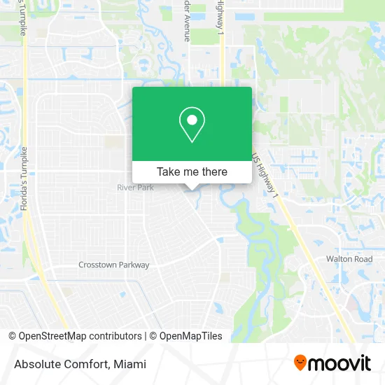 Absolute Comfort map
