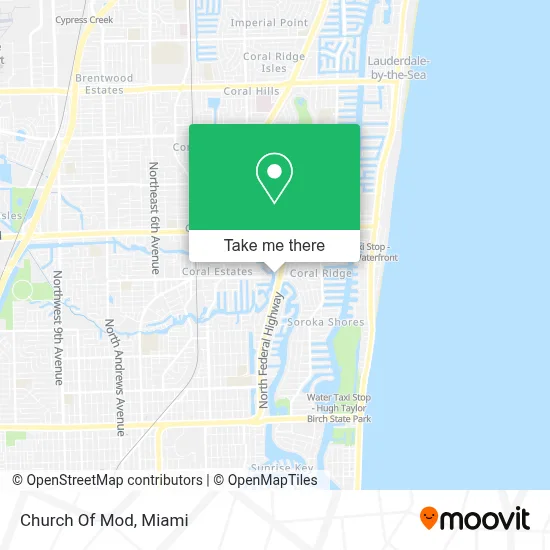 Church Of Mod map