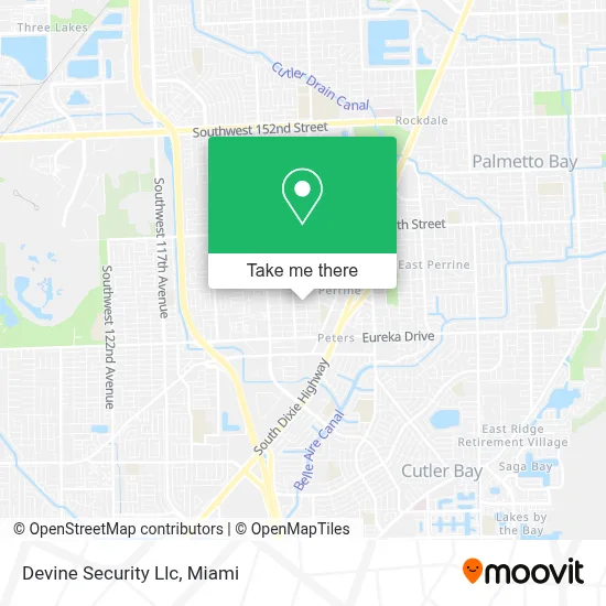 Devine Security Llc map