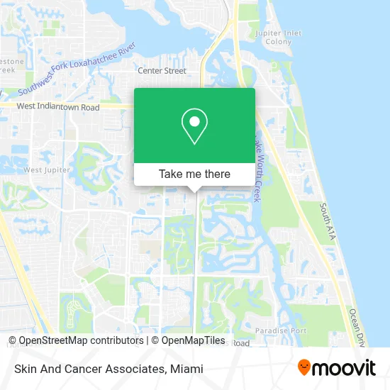 Skin And Cancer Associates map