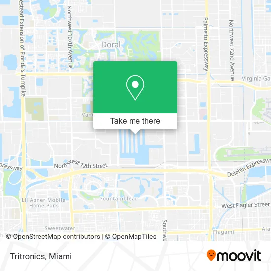 Tritronics map