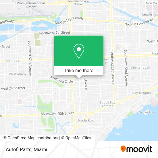 Autofi Parts map