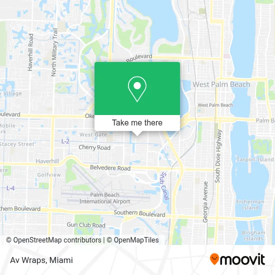 Av Wraps map