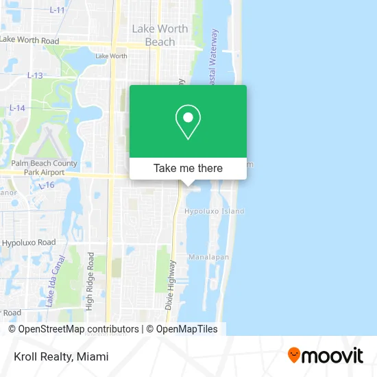 Kroll Realty map