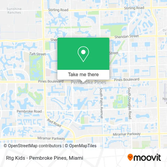 Rtg Kids - Pembroke Pines map